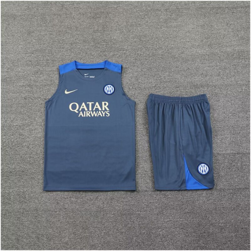 Mens Inter Milan Singlet Suit Royal 2024/25