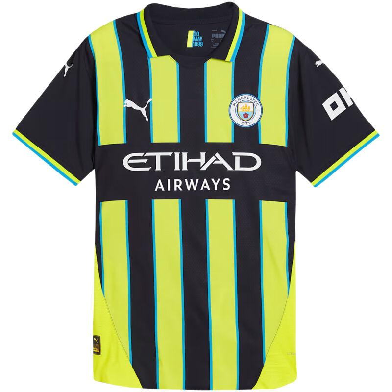 Männer Manchester City Auswärts Authentisches Trikot 2024/25 - Spiel