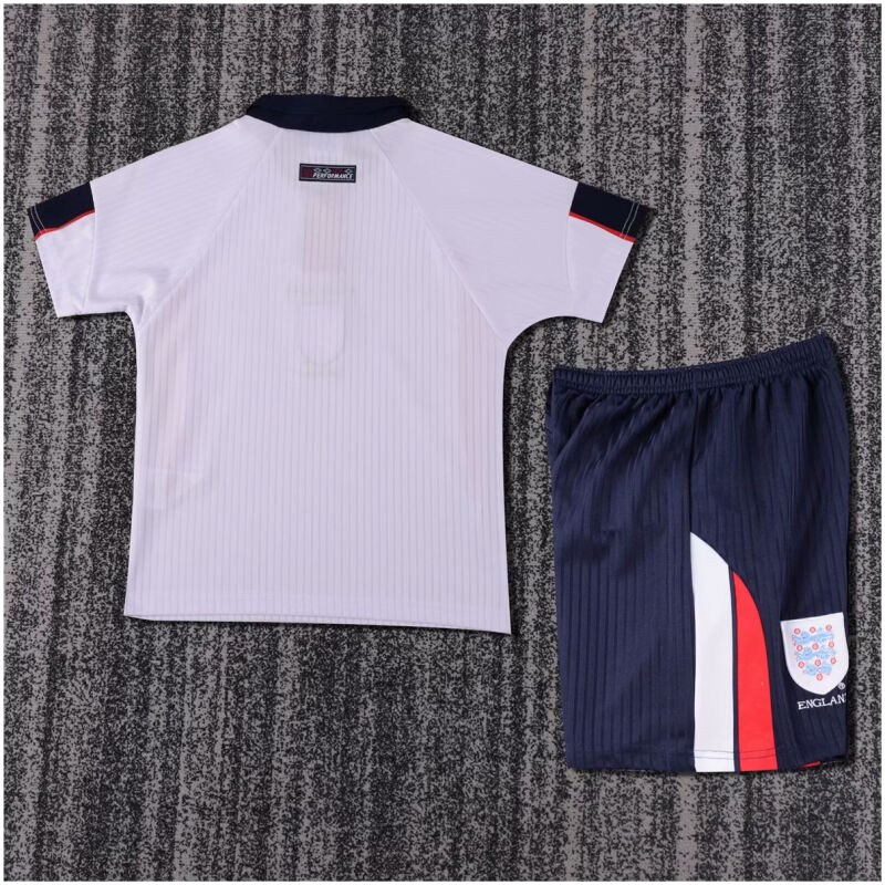 Kids Retro England Home Jersey 1998