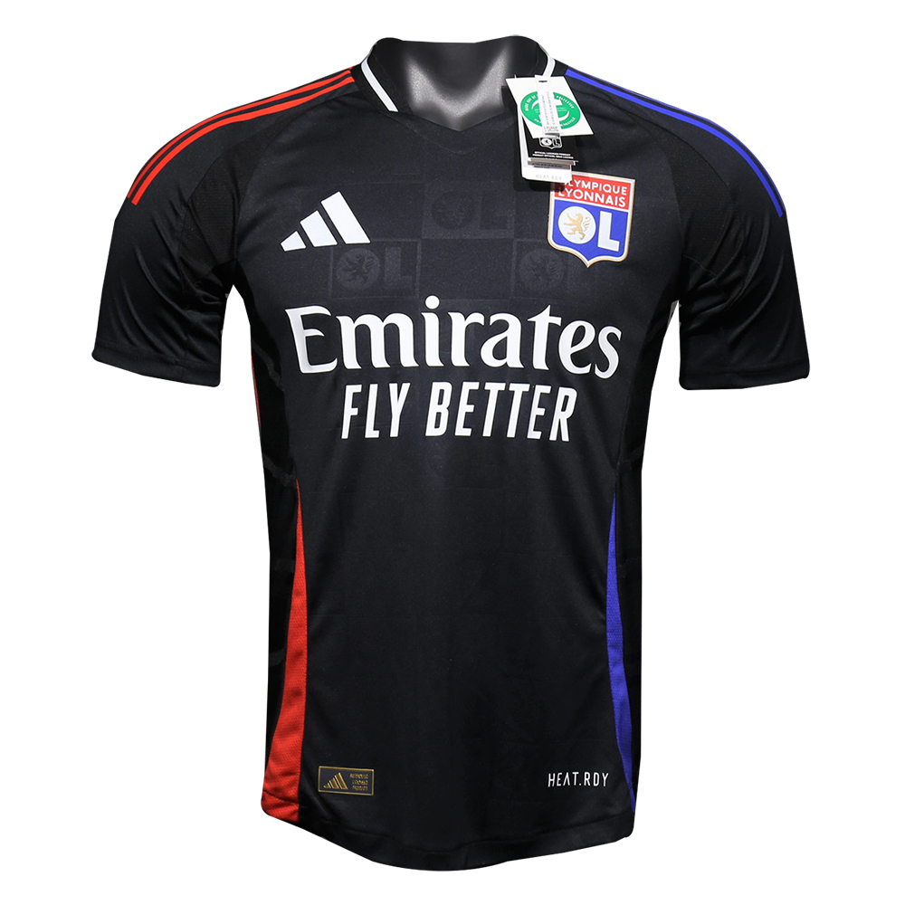 Mens Olympique Lyonnais Away Authentic Jersey 2024/25 – Match