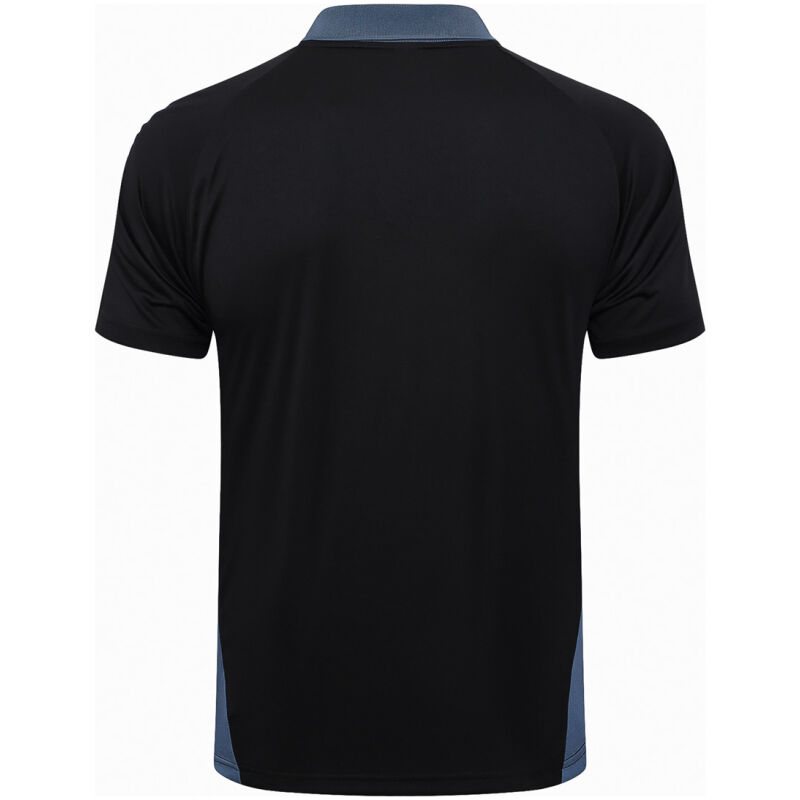 Mens Manchester United Polo Shirt Black 2024/25