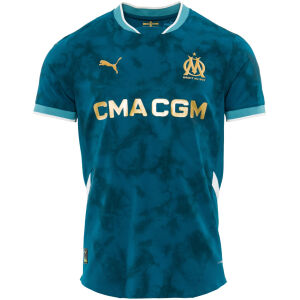 Mens Olympique Marseille Away Authentic Jersey 2024/25 – Match