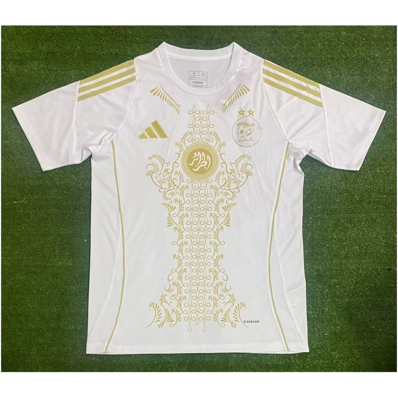Mens Algeria White Jersey 2024