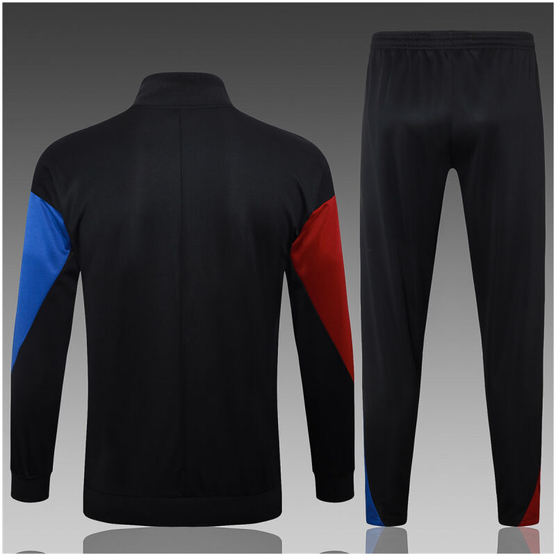 Kids Barcelona Jacket + Pants Training Suit Black 2024/25