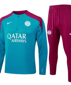 Mens PSG Training Suit Lake Blue 2024/25