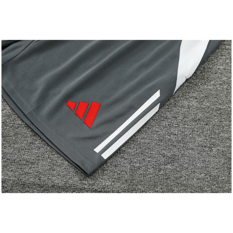 Mens Manchester United Short Training Suit Grey 2024/25