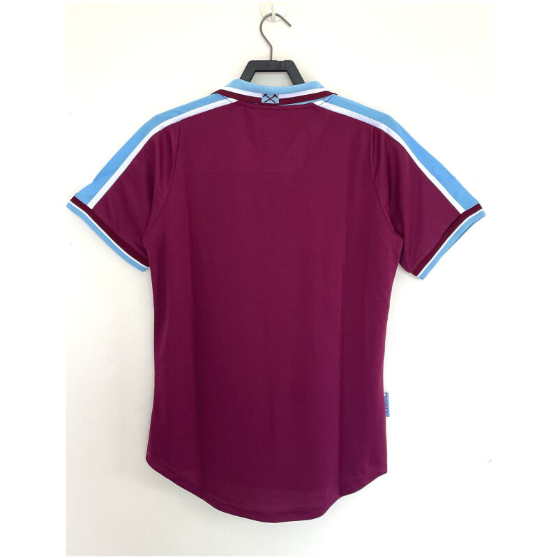 Mens West Ham United Retro Home Jersey 2000/01