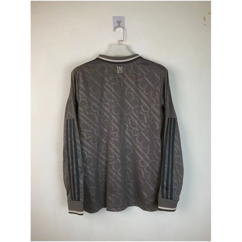 Mens Real Madrid Third Jersey Long Sleeve 2024/25