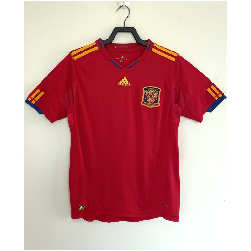 Mens Spain Retro Home Jersey 2010