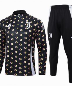 Mens Juventus Training Suit Black 2024/25
