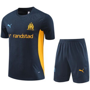 Mens Olympique Marseille Short Training Suit Royal 2024/25