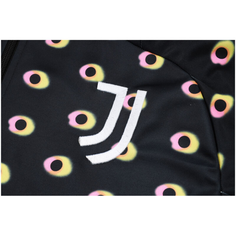 Mens Juventus Jacket + Pants Training Suit Black 2024/25