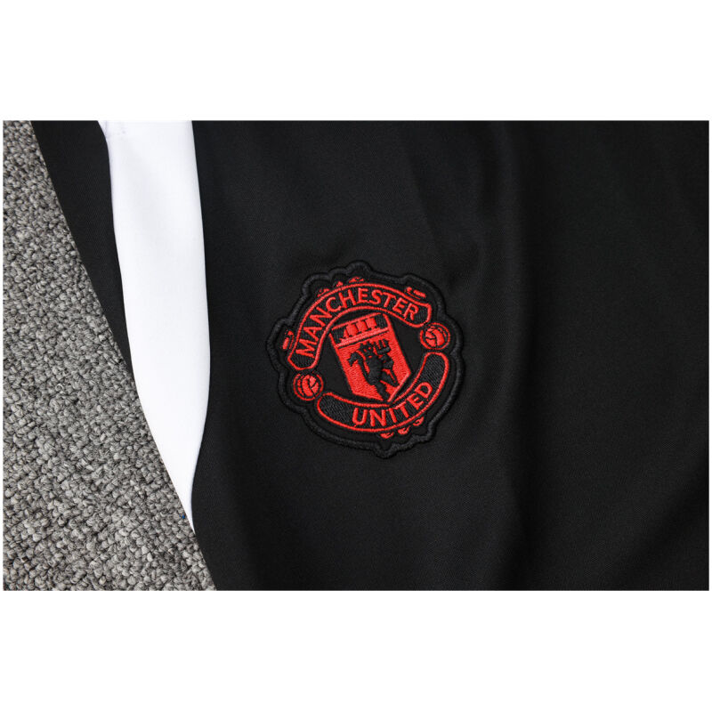 Mens Manchester United Jacket + Pants Training Suit Red 2024/25