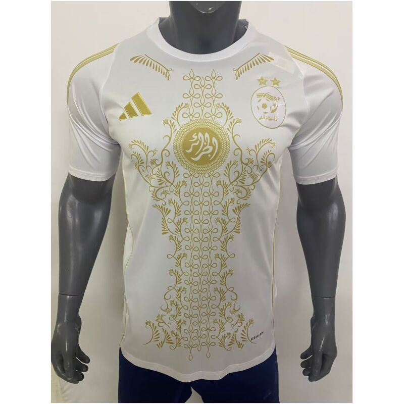 Mens Algeria White Jersey 2024