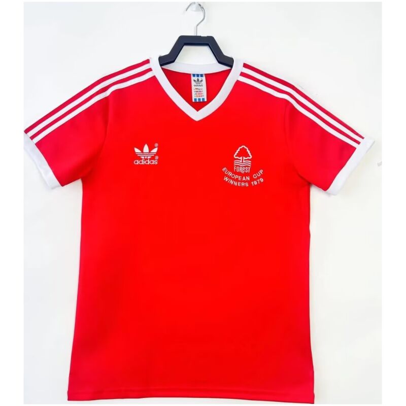 Mens Nottingham Forest Retro Home Jersey 1977/80