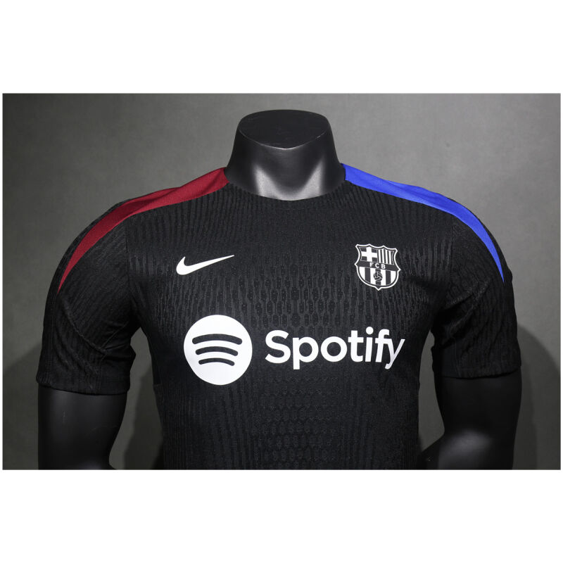 Mens Barcelona Pre-Match Short Training Authentic Black Jersey 2024/25 – Match