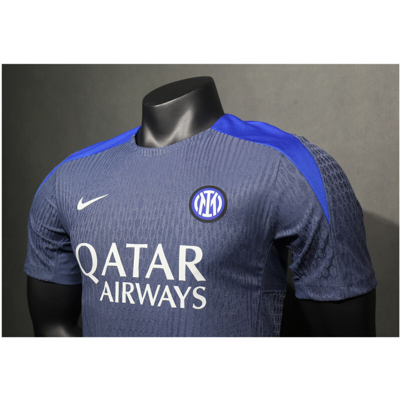Mens Inter Milan Pre-Match Short Training Authentic Grey Jersey 2024/25 – Match