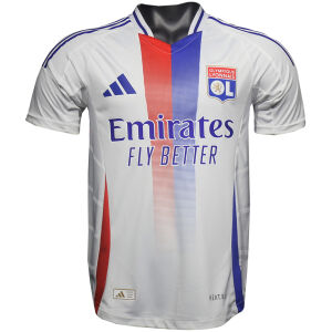 Mens Olympique Lyonnais Home Authentic Jersey 2024/25 – Match