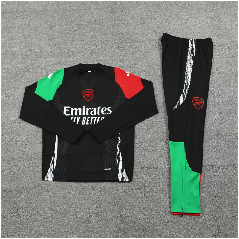 Kids Arsenal Training Suit Black 2024/25