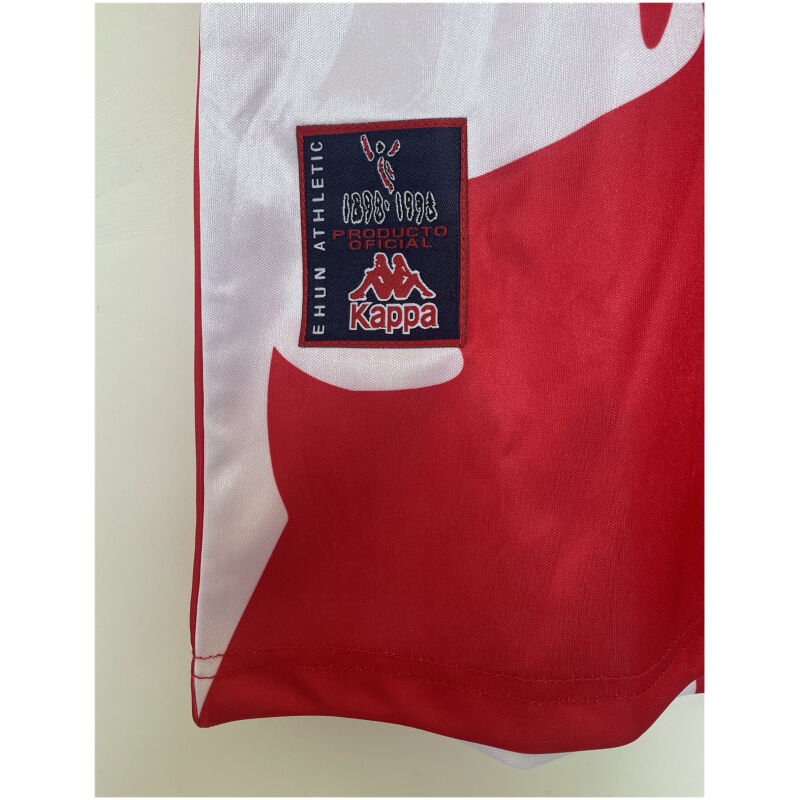 Mens Athletic Bilbao Retro Home Jersey 1997/99
