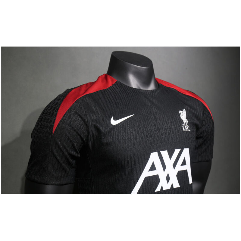 Mens Liverpool Pre-Match Short Training Authentic Black Jersey 2024/25 – Match