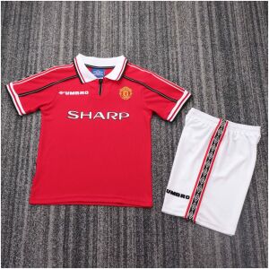 Kids Retro Manchester United Third Jersey 1998/99