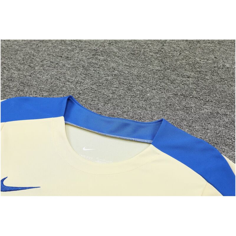 Mens Inter Milan Short Training Suit Yellow 2024/25