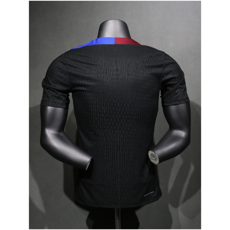 Mens Barcelona Pre-Match Short Training Authentic Black Jersey 2024/25 – Match