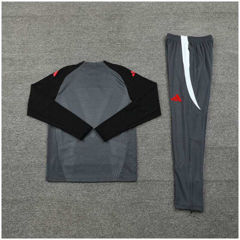 Kids Manchester United Training Suit Grey 2024/25