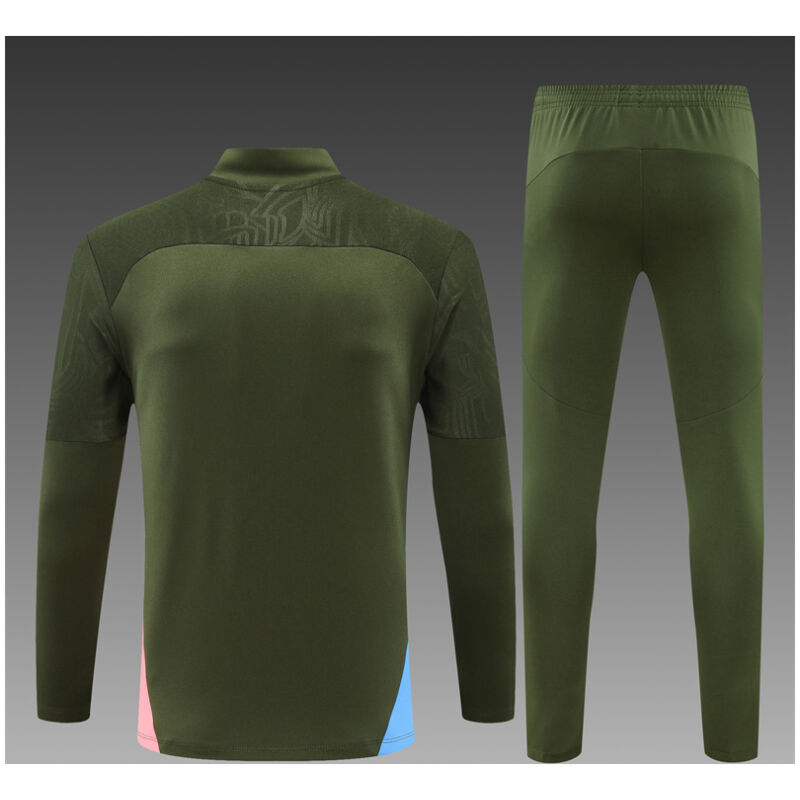 Kids Manchester City Training Suit Dark Green 2024/25