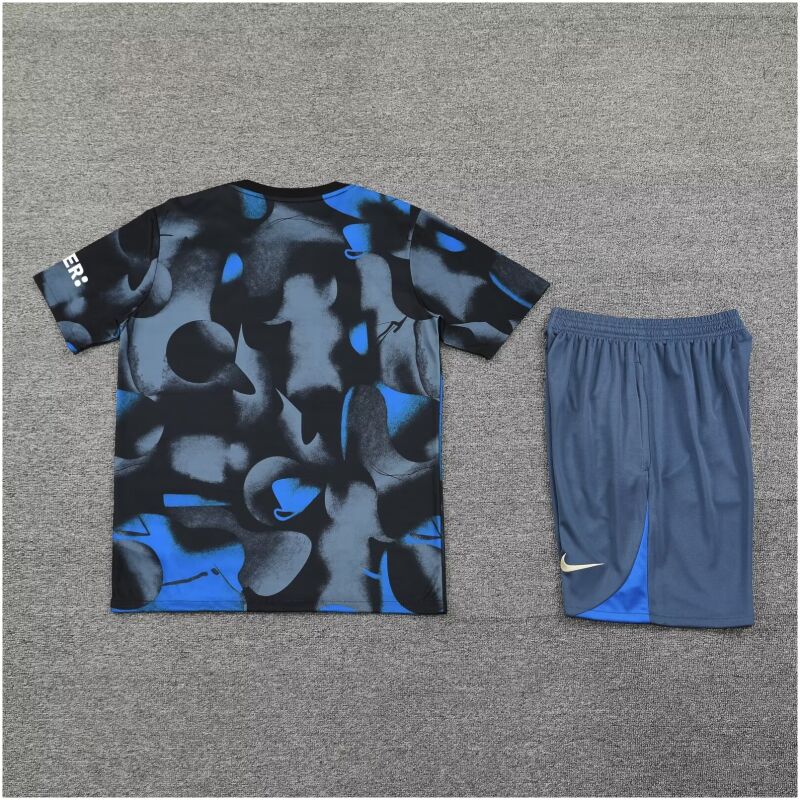 Mens Inter Milan Short Training Suit Grey 2024/25