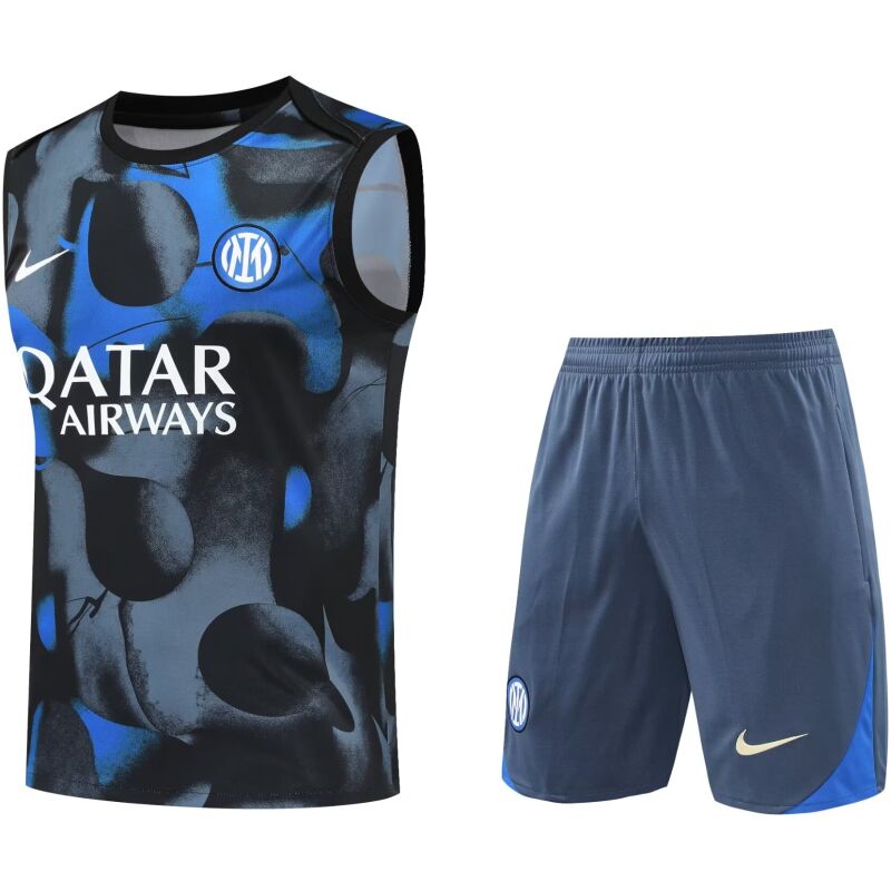 Mens Inter Milan Singlet Suit Grey 2024/25