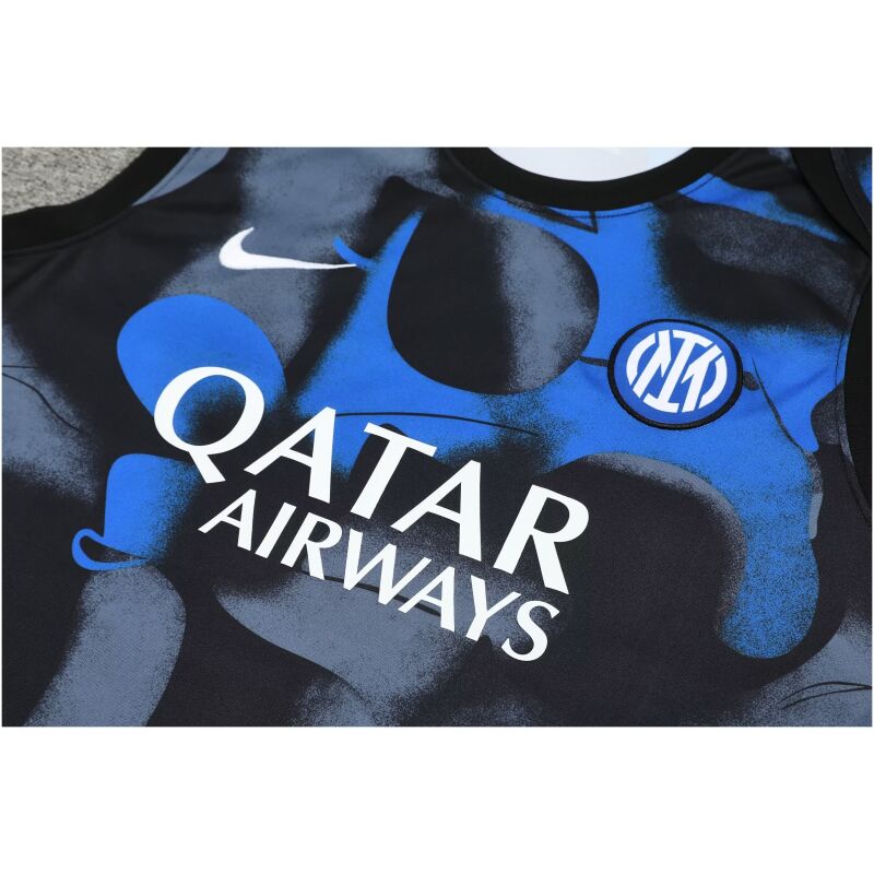Mens Inter Milan Singlet Suit Grey 2024/25
