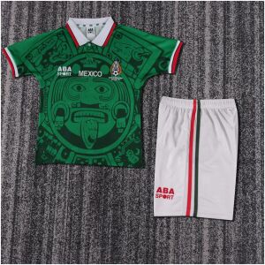 Kids Retro Mexico Home Jersey 1998