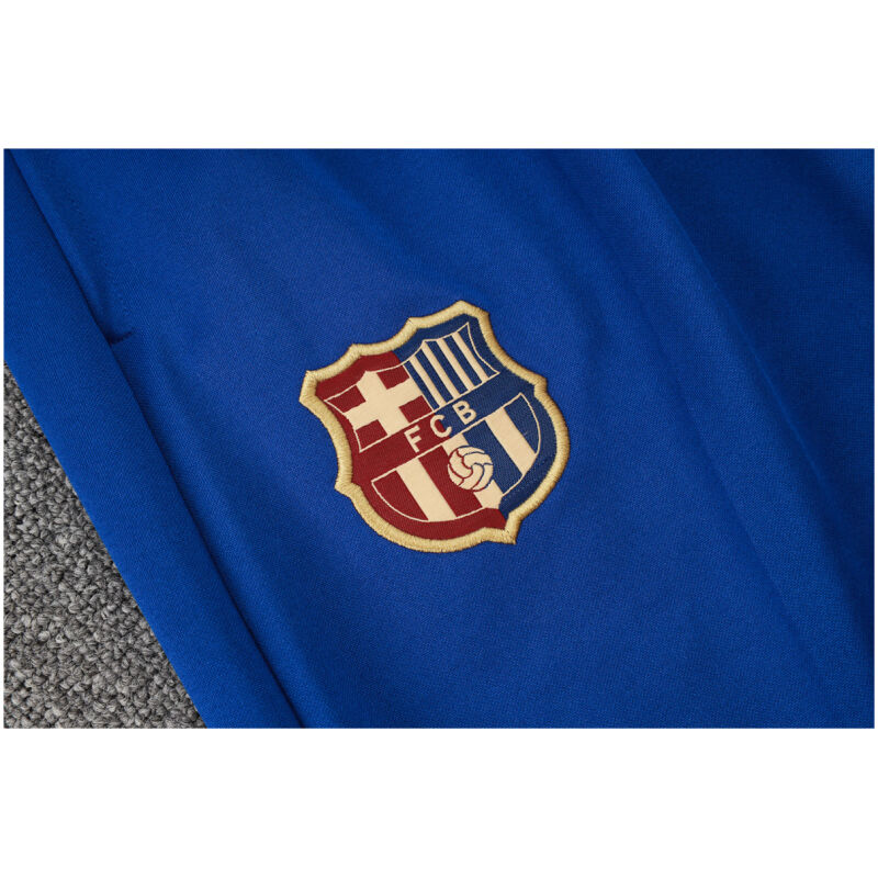 Mens Barcelona Jacket + Pants Training Suit Blue 2024/25