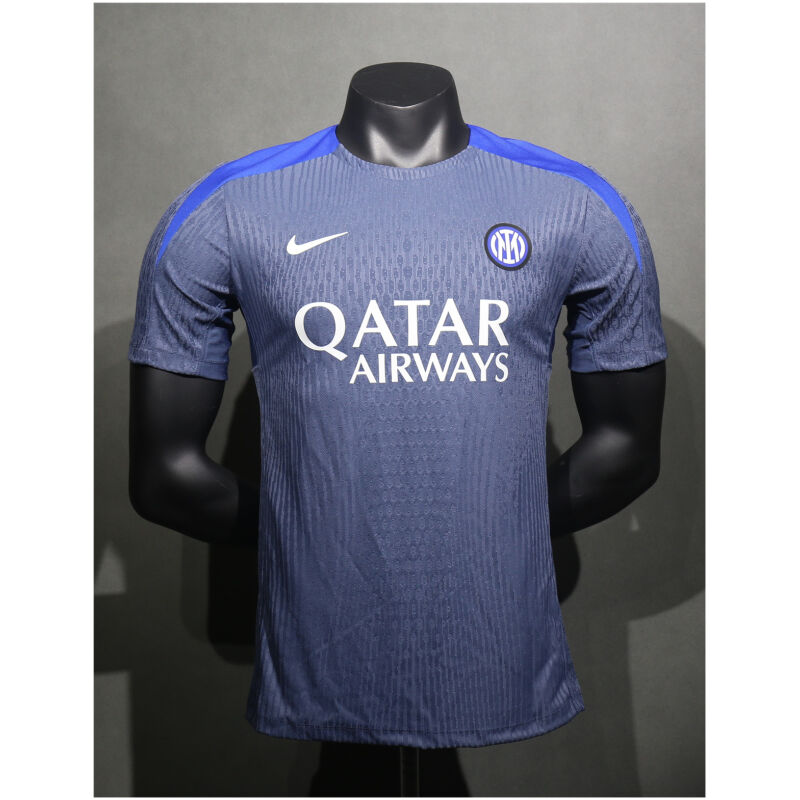 Mens Inter Milan Pre-Match Short Training Authentic Grey Jersey 2024/25 – Match