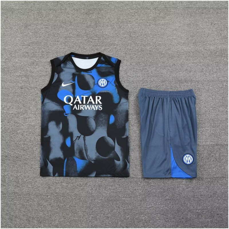 Mens Inter Milan Singlet Suit Grey 2024/25
