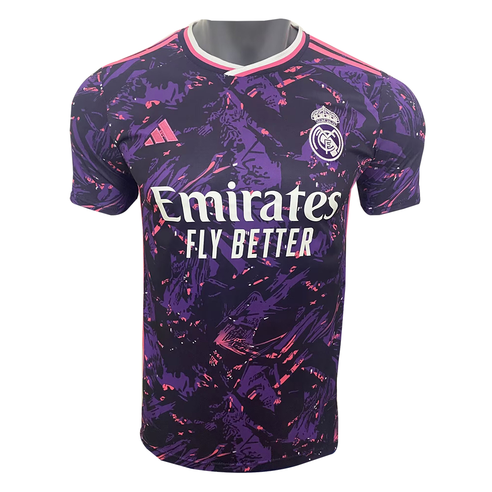 Herren Real Madrid Sonderausgabe lila Trikot 2024/25