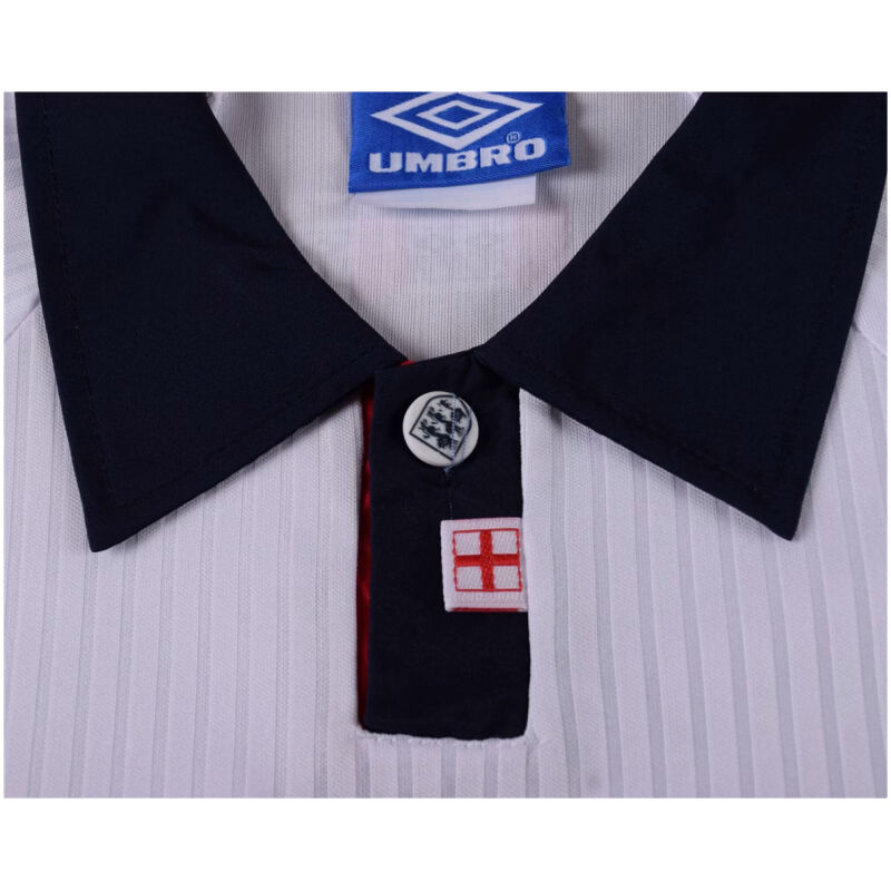 Kids Retro England Home Jersey 1998