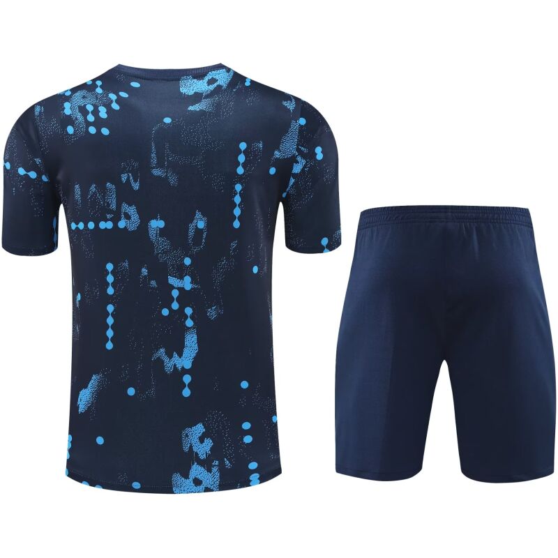 Mens Chelsea Short Training Suit Royal Pattern 2024/25