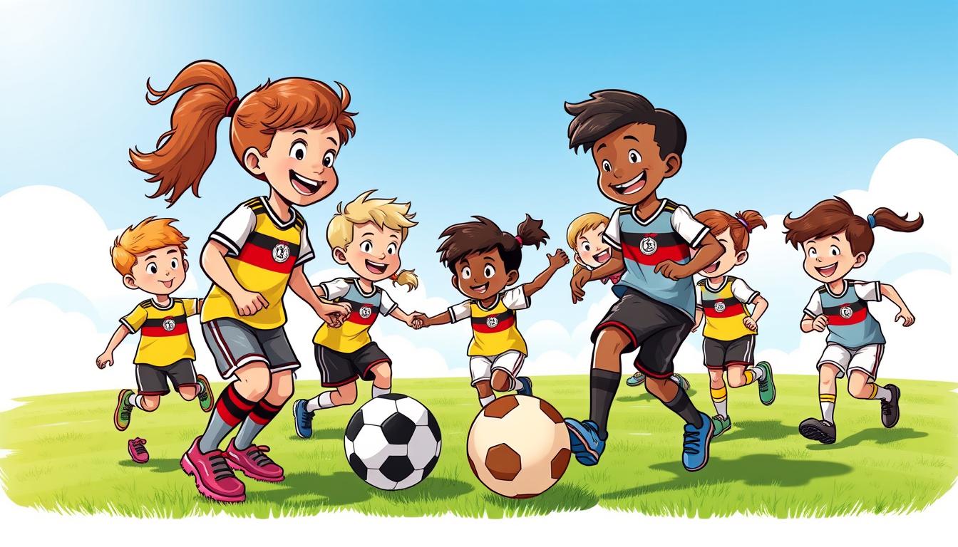Kinder Fußball Outfit