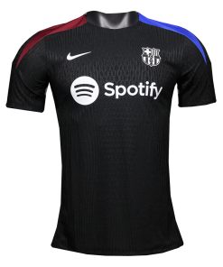Mens Barcelona Pre-Match Short Training Authentic Black Jersey 2024/25 – Match