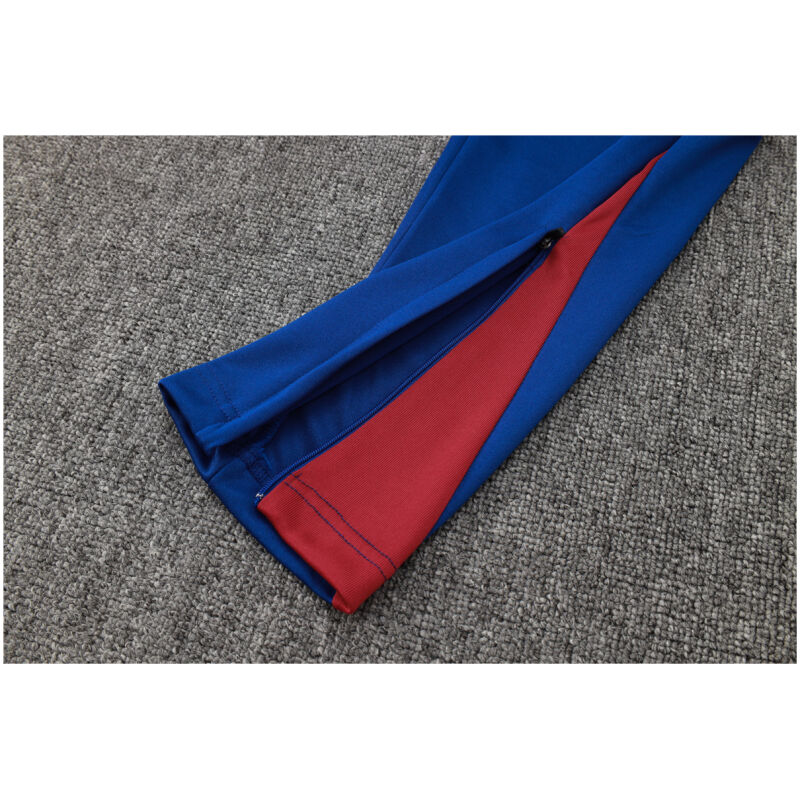 Mens Barcelona Jacket + Pants Training Suit Blue 2024/25