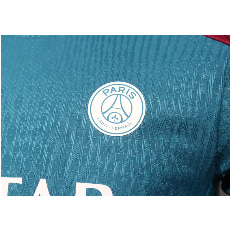 Mens PSG Pre-Match Short Training Authentic Lake Blue Jersey 2024/25 – Match