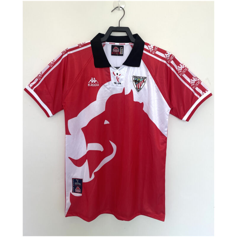 Mens Athletic Bilbao Retro Home Jersey 1997/99