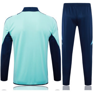 Mens Arsenal Jacket + Pants Training Suit Light Green 2024/25