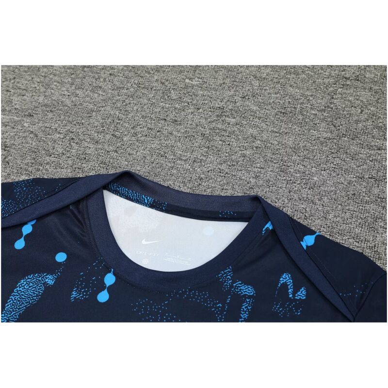 Mens Chelsea Short Training Suit Royal Pattern 2024/25