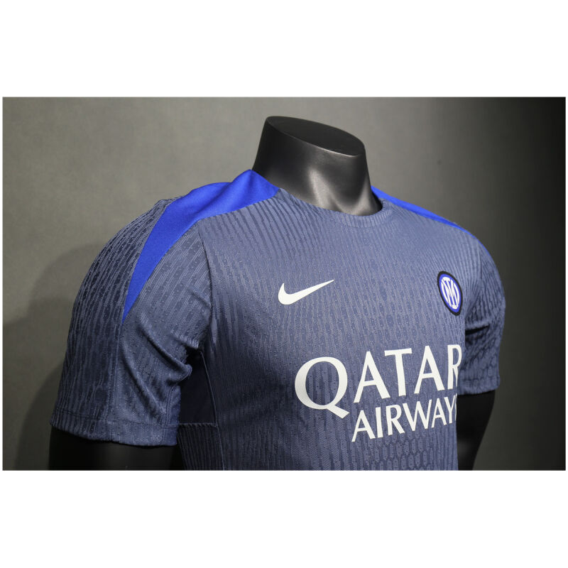 Mens Inter Milan Pre-Match Short Training Authentic Grey Jersey 2024/25 – Match