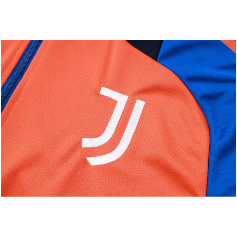 Mens Juventus Jacket + Pants Training Suit Orange 2024/25