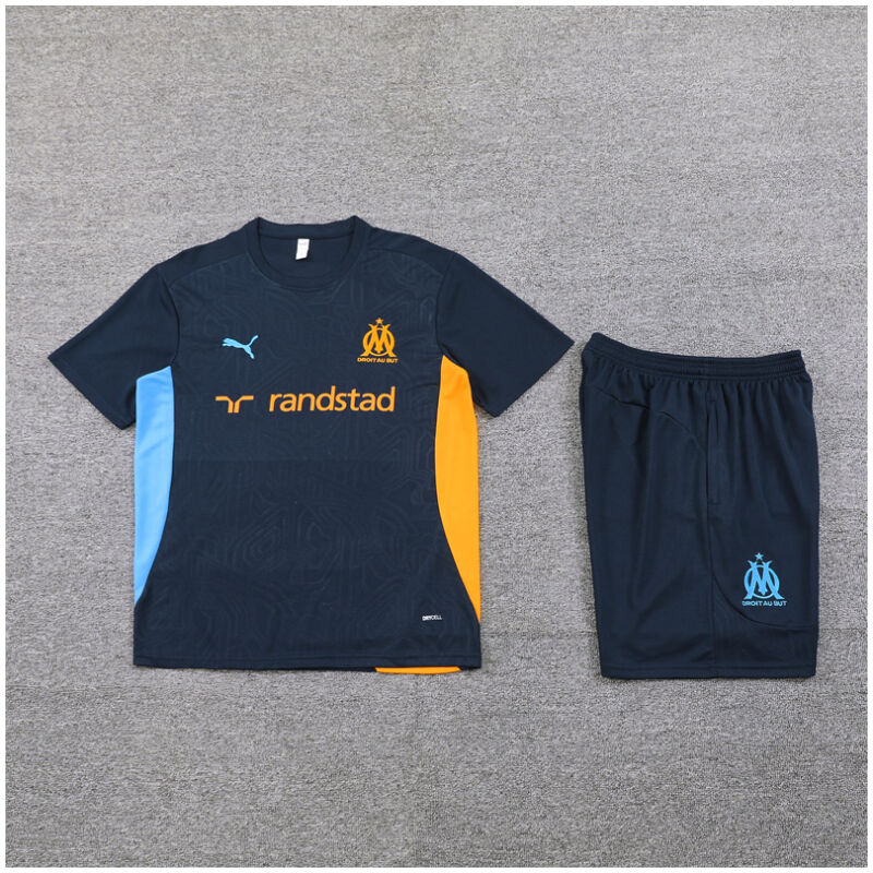 Kids Olympique Marseille Short Training Suit Royal 2024/25